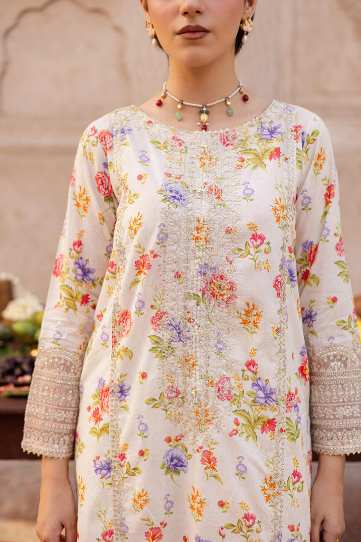 Grace 3Pc- Printed Lawn Dress