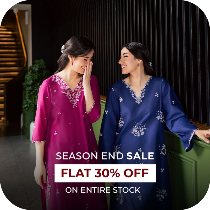 30% OFF FLAT BATIK Sale collection featuring embroidered summer outfits in a range of colours and elegant silhouettes.BATIK embroidered lawn embroidered festive pret in premium Pima lawn fabrics with intricate embroidery and elegant festive silhouettes