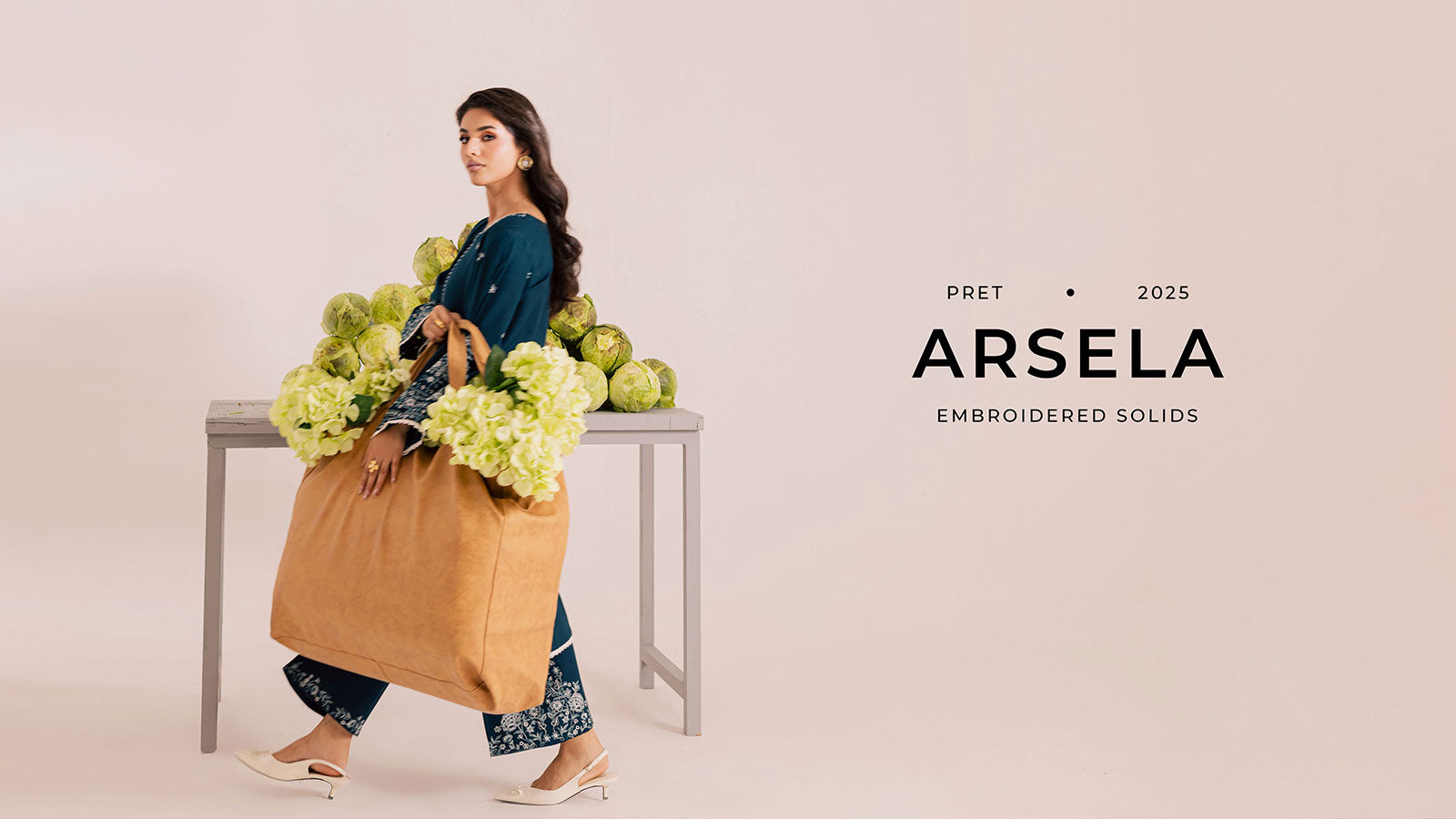 ARSELA - EMBROIDERED SOLIDS