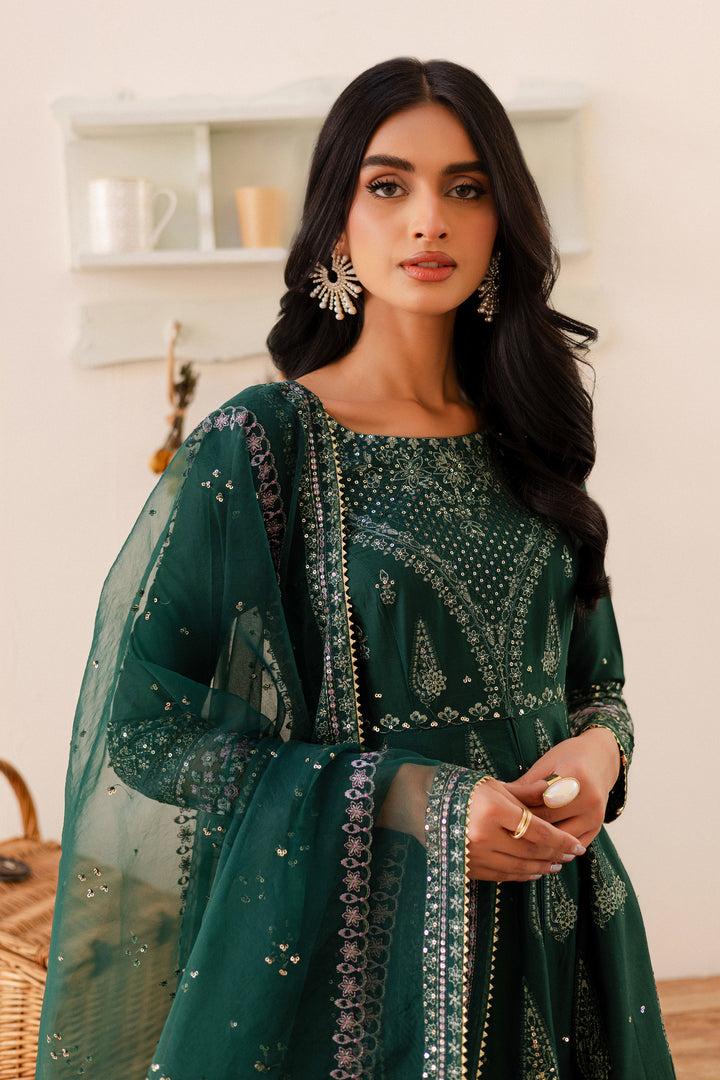Hurem 3Pc - Embroidered Lawn Dress