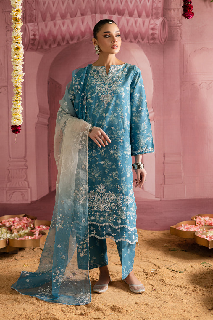 Aster 3Pc - Printed Lawn Dress