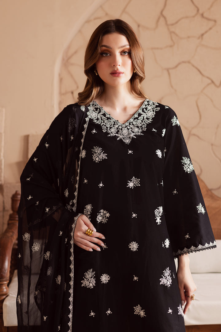 Void 3Pc - Embroidered Lawn Dress