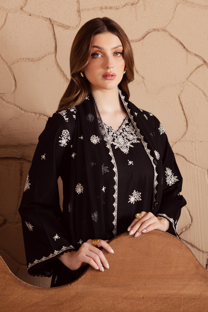 Void 3Pc - Embroidered Lawn Dress