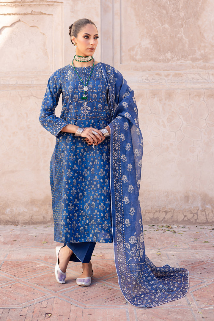 Arsh 3Pc - Printed Lawn Dress