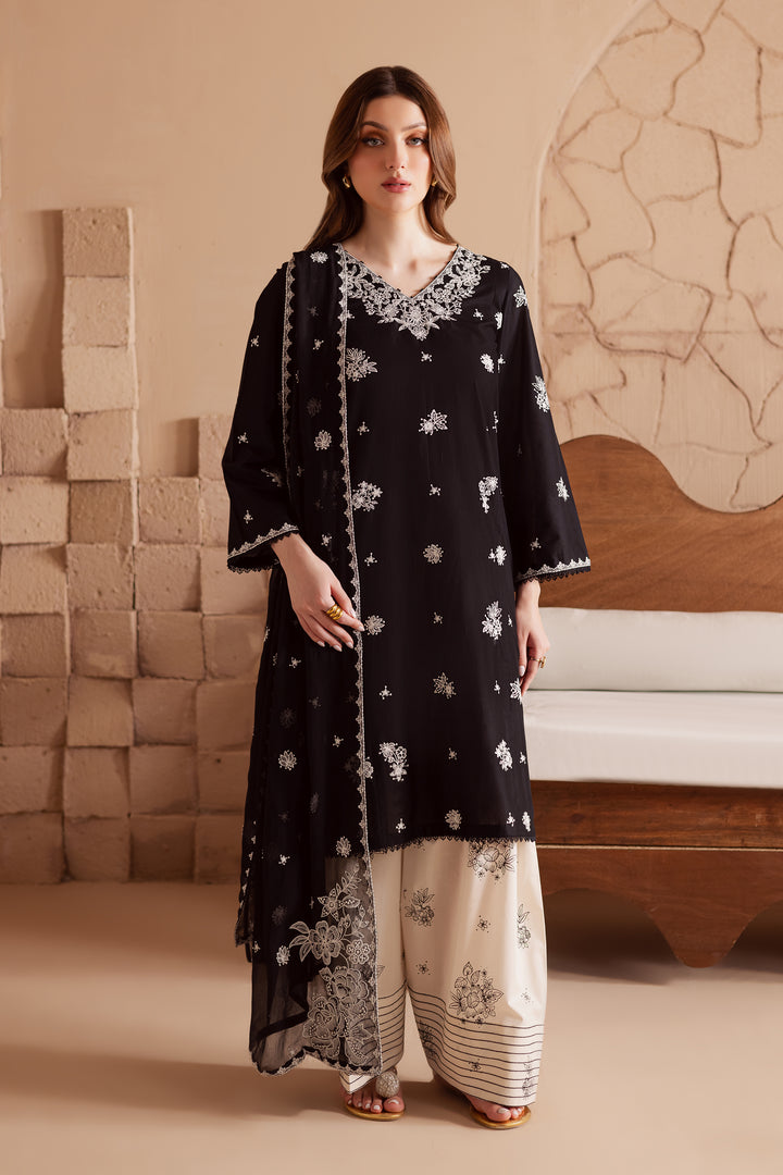 Void 3Pc - Embroidered Lawn Dress