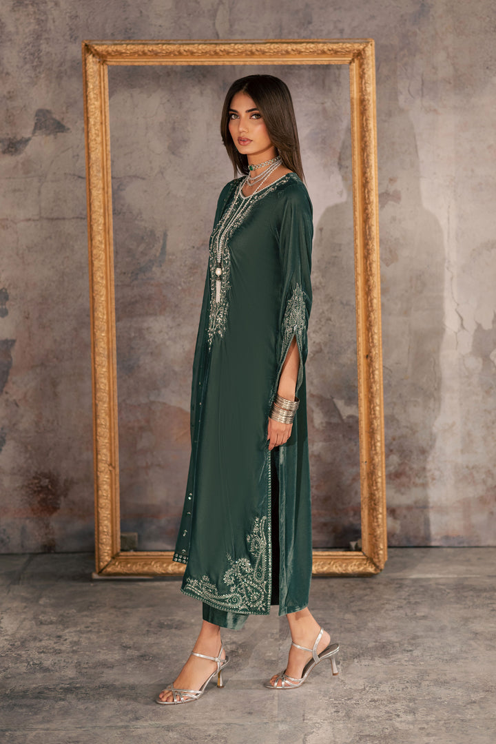 Opal 3Pc - Velvet Formal Dress