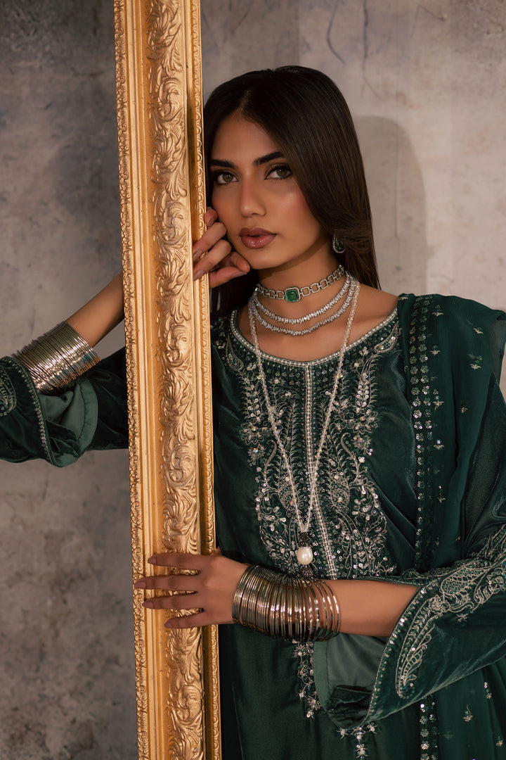 Opal 3Pc - Velvet Formal Dress