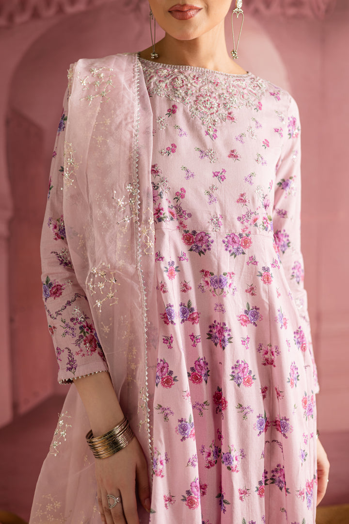 Flora 3Pc- Printed Lawn Dress