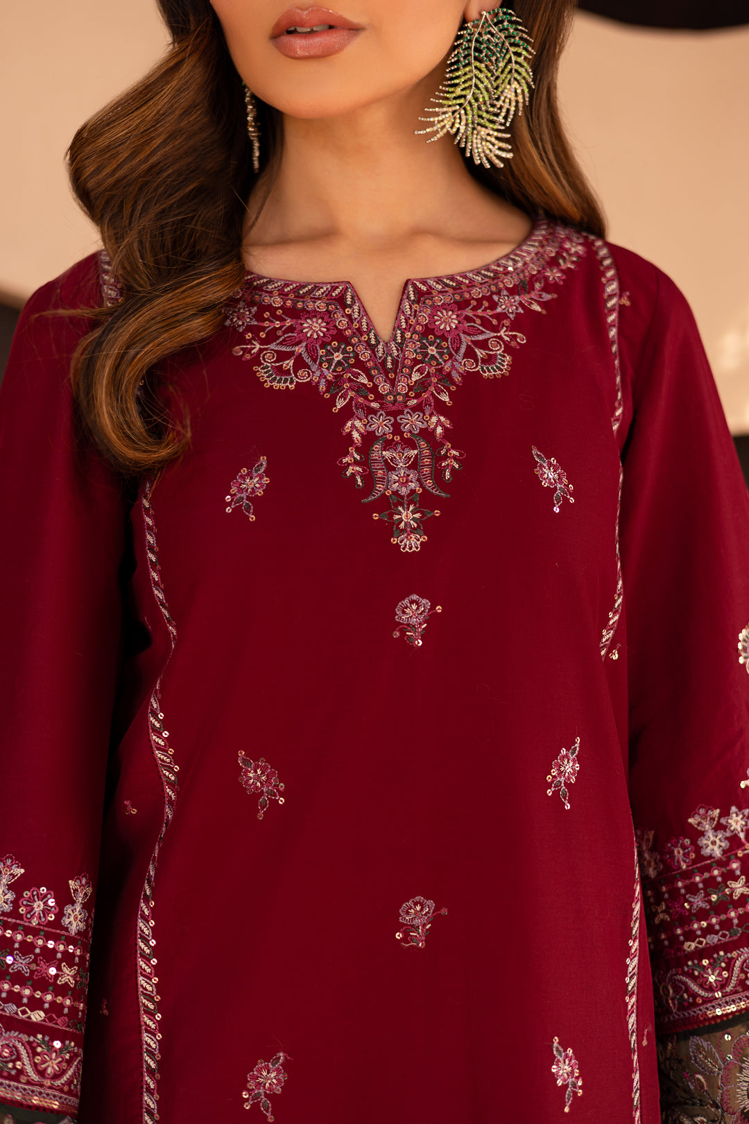 Ayezal 2Pc- Embroidered Lawn Dress