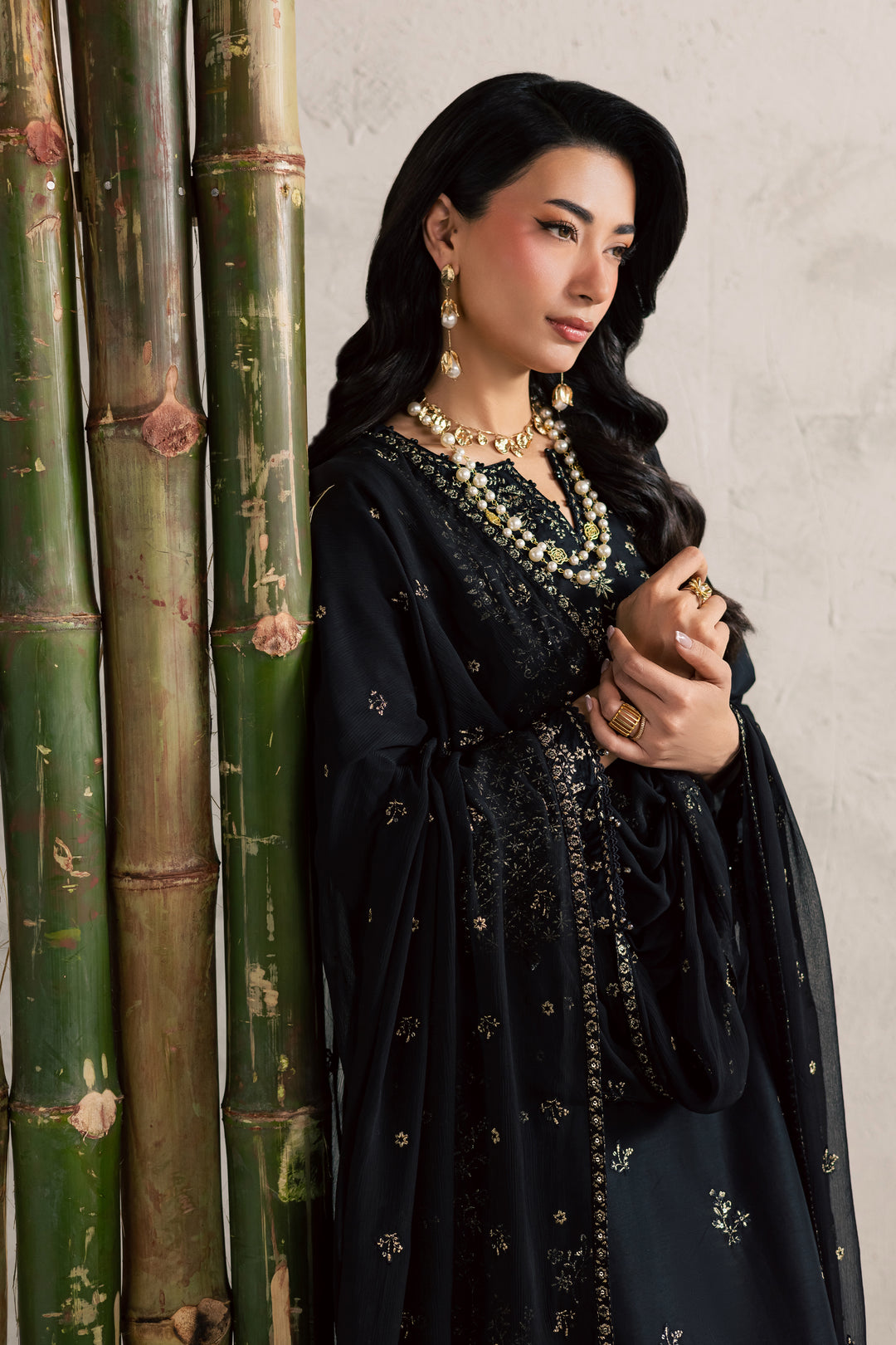 Ash 3Pc - Festive Embroidered Lawn