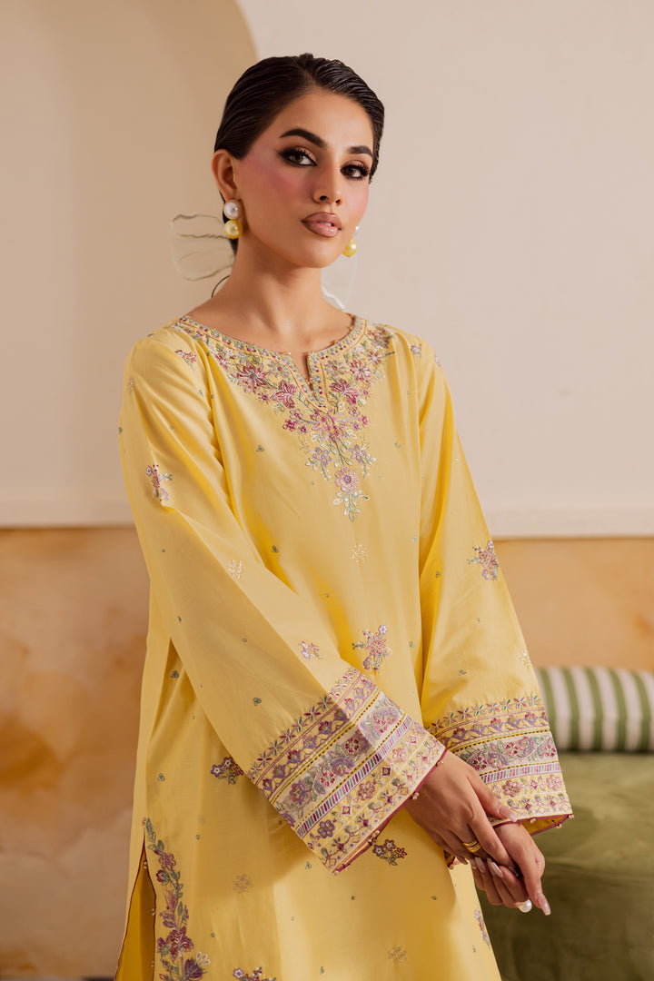 Lemon 2Pc - Embroidered Lawn Pret