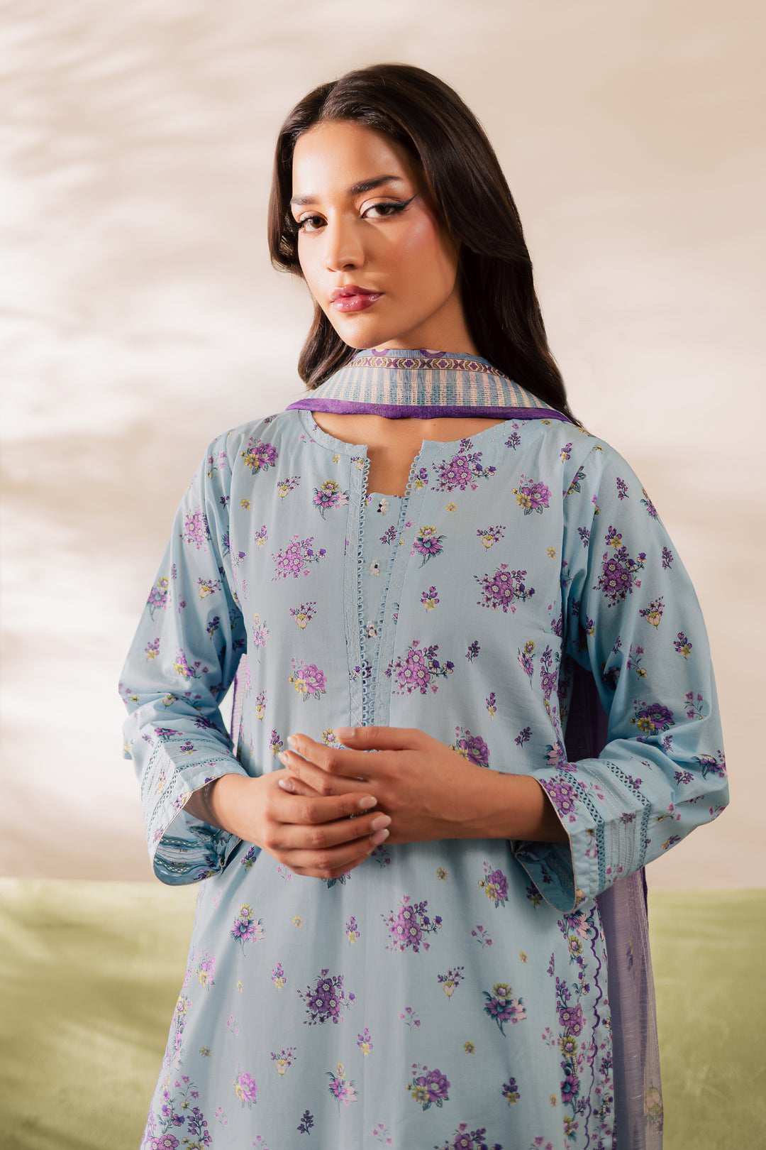 Roan 3Pc - Printed Casual Pret