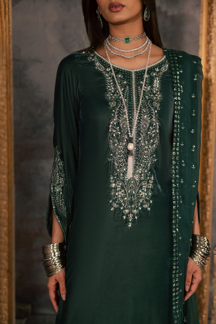 Opal 3Pc - Velvet Formal Dress