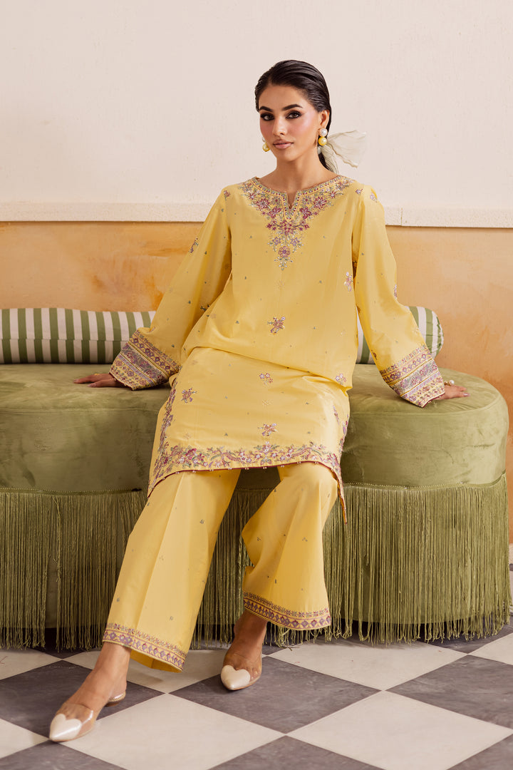 Lemon 2Pc - Embroidered Lawn Pret