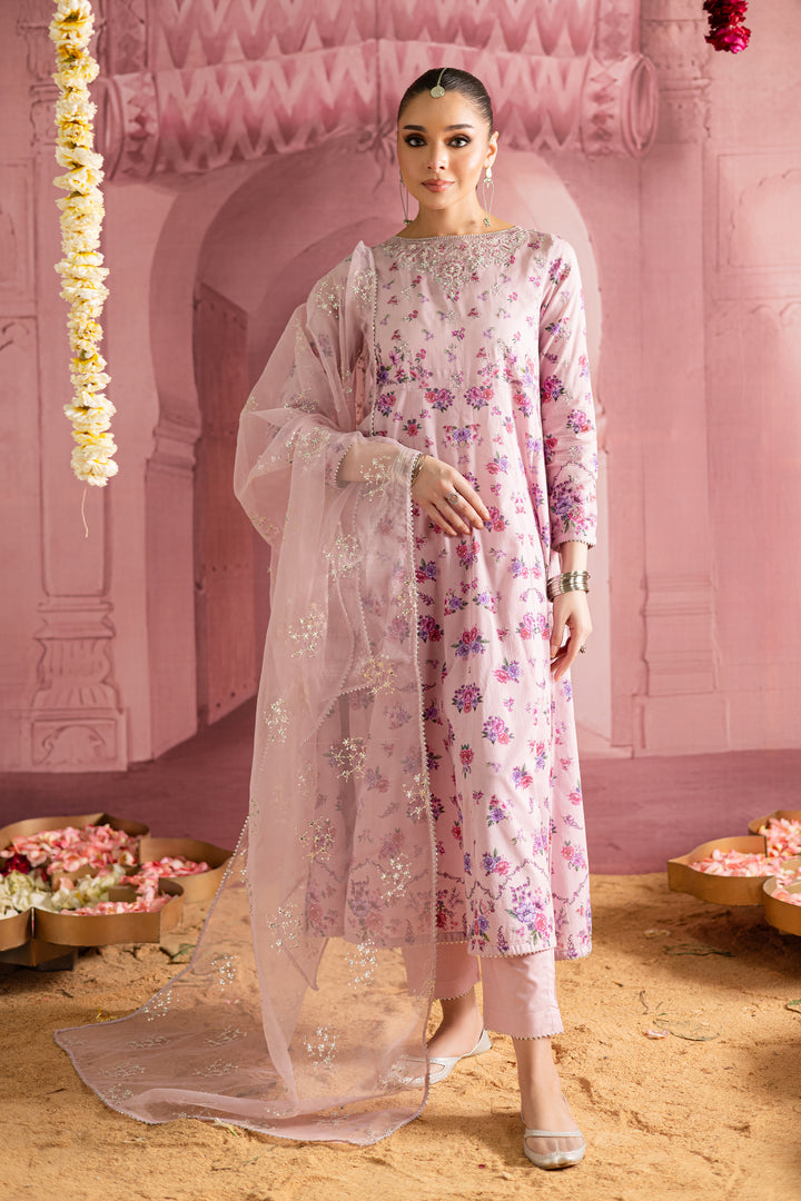 Flora 3Pc- Printed Lawn Dress