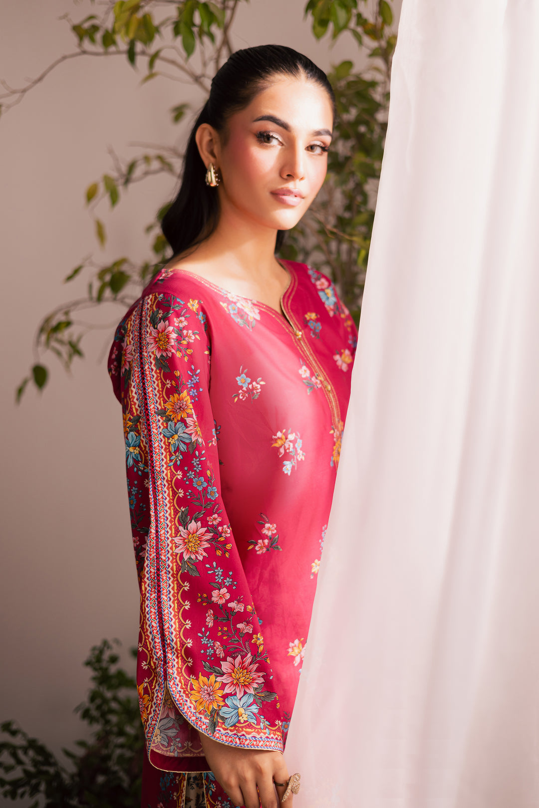 Yeva 2Pc - Printed Lawn Dress