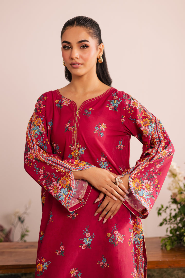 Yeva 2Pc - Printed Lawn Dress