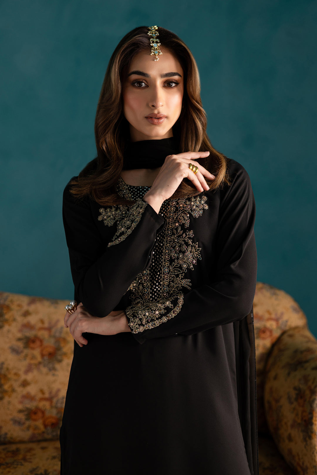 Night Tulip 3Pc - Georgette Luxe Pret