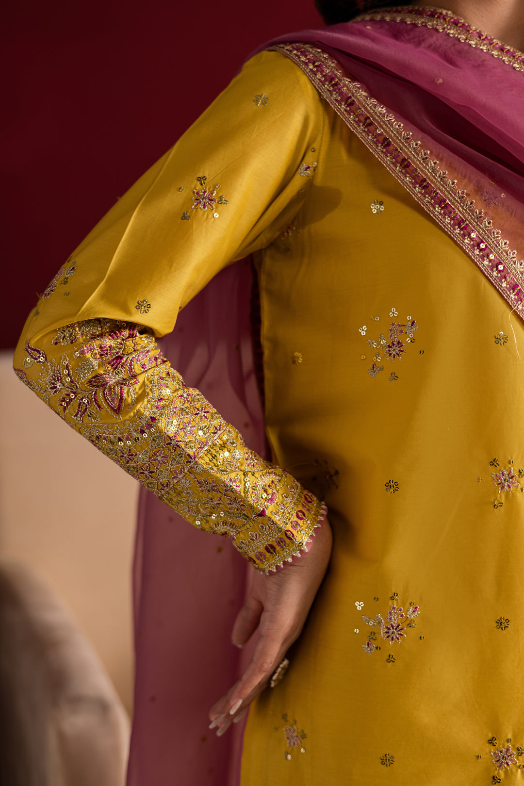 Sapna 3Pc- Festive Luxe Pret