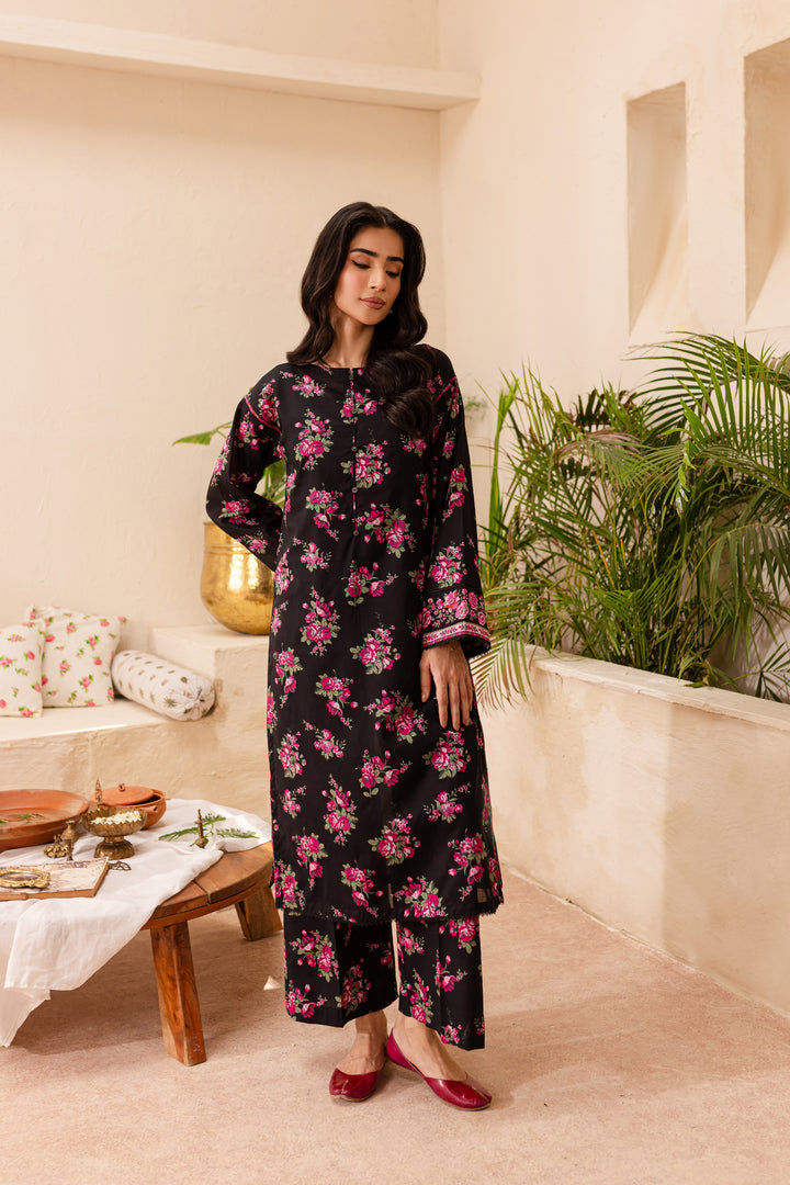 Zenji 2Pc - Printed Lawn Dress