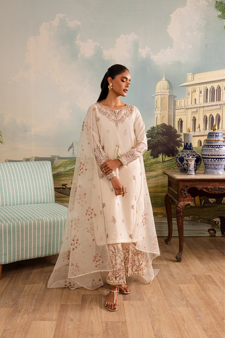 Barfi 3Pc - Embroidered Lawn Dress