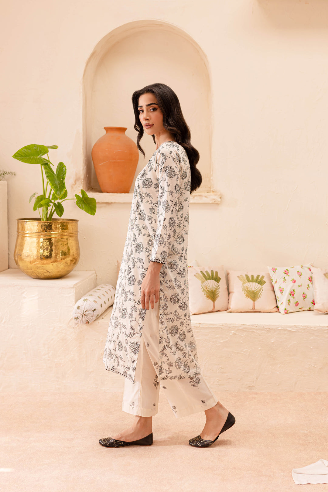 Minara 2Pc - Printed Lawn Dress