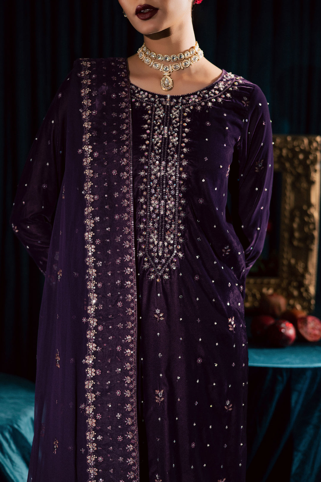 Odin 3Pc - Velvet Formal Dress