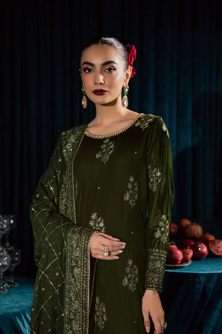 Inara 3Pc - Velvet Formal Dress