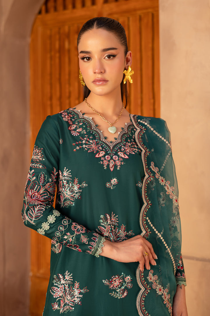 Amaya 3Pc - Embroidered Luxe Pret