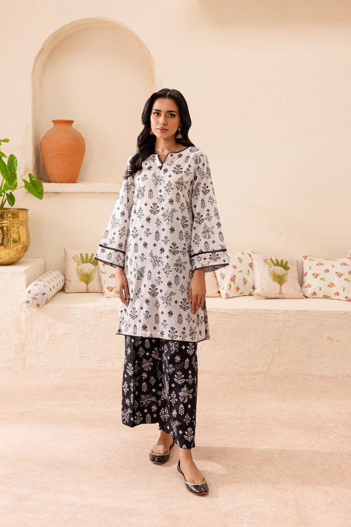 Omari 2Pc - Printed Lawn Dress