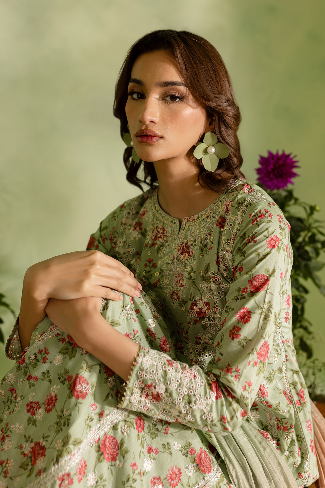 Legacy 3Pc - Printed Lawn Dress