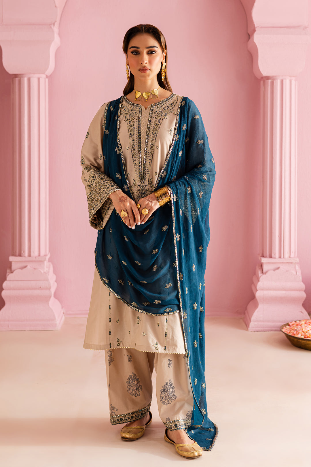 Pina Colada 3pc - Festive Eid Pret