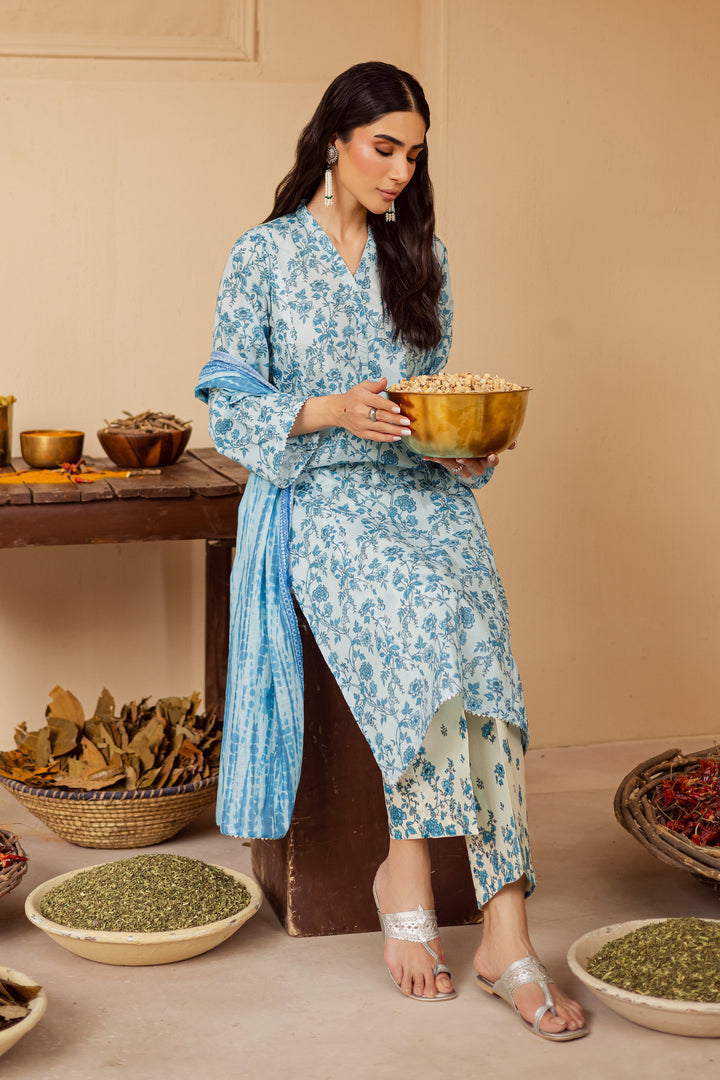 Crumble 3Pc - Festive Eid Prints