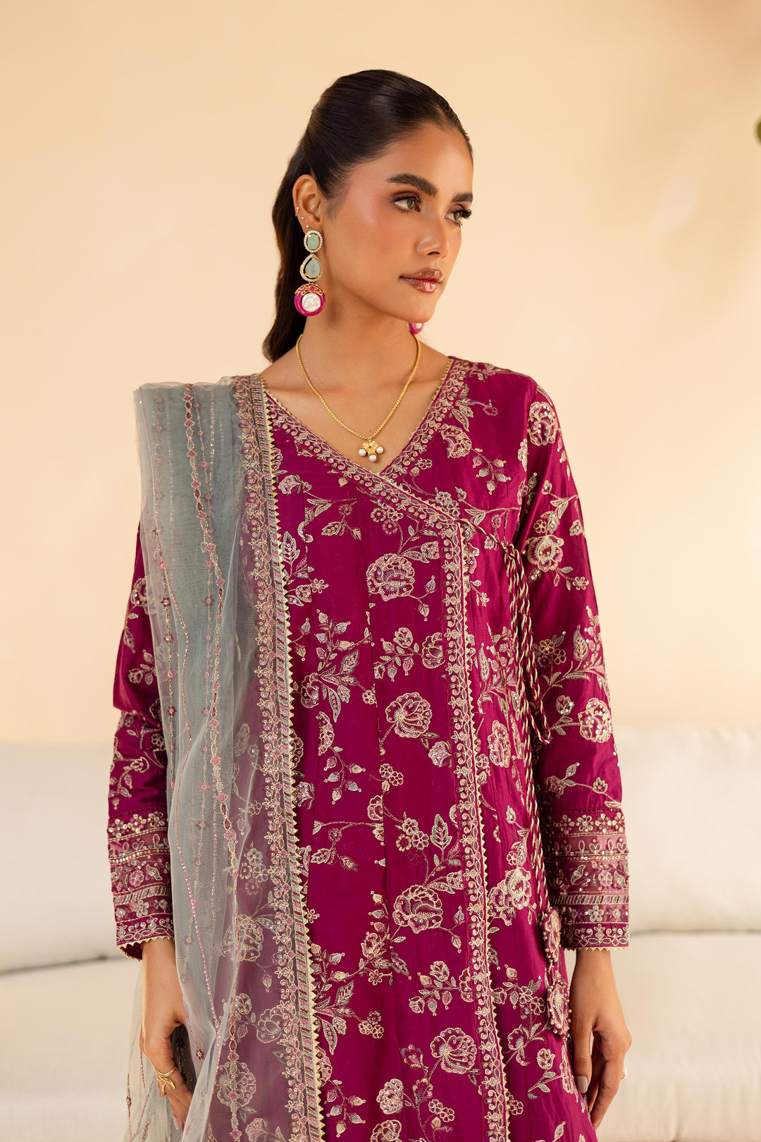 Fig 3Pc - Embroidered Luxe PIMA