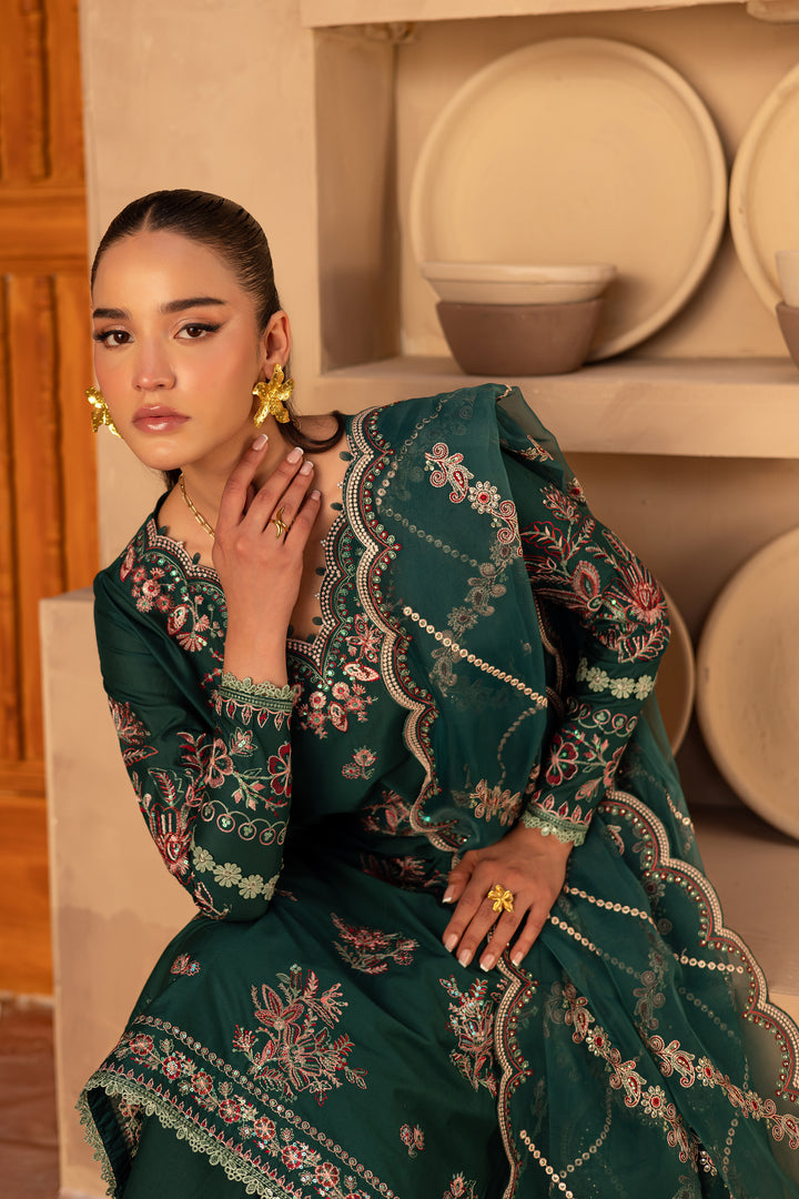 Amaya 3Pc - Embroidered Luxe Pret