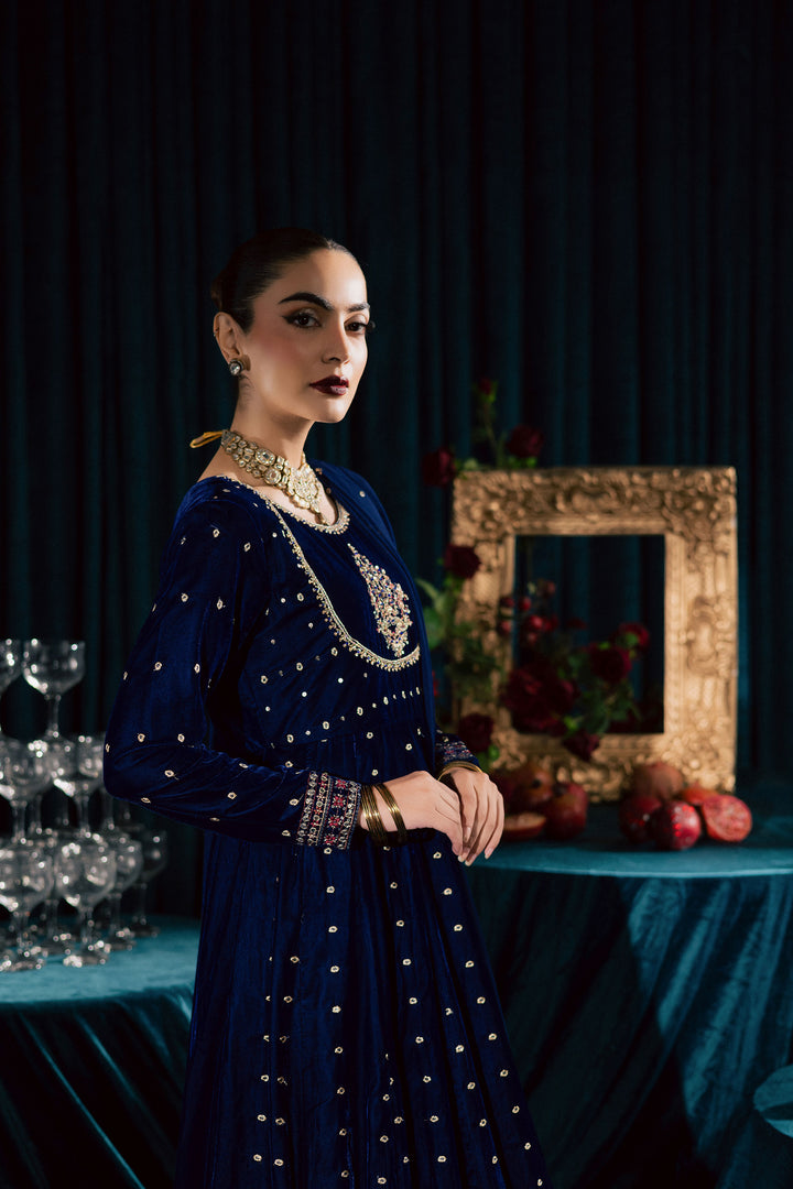 Azra 3Pc - Velvet Formal Dress