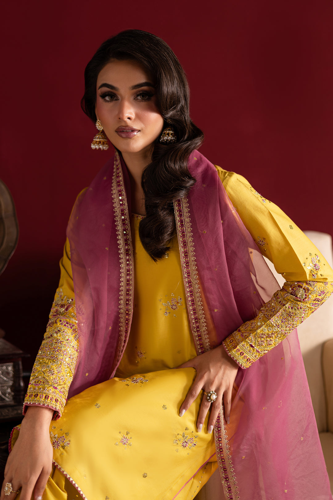 Sapna 3Pc- Festive Luxe Pret