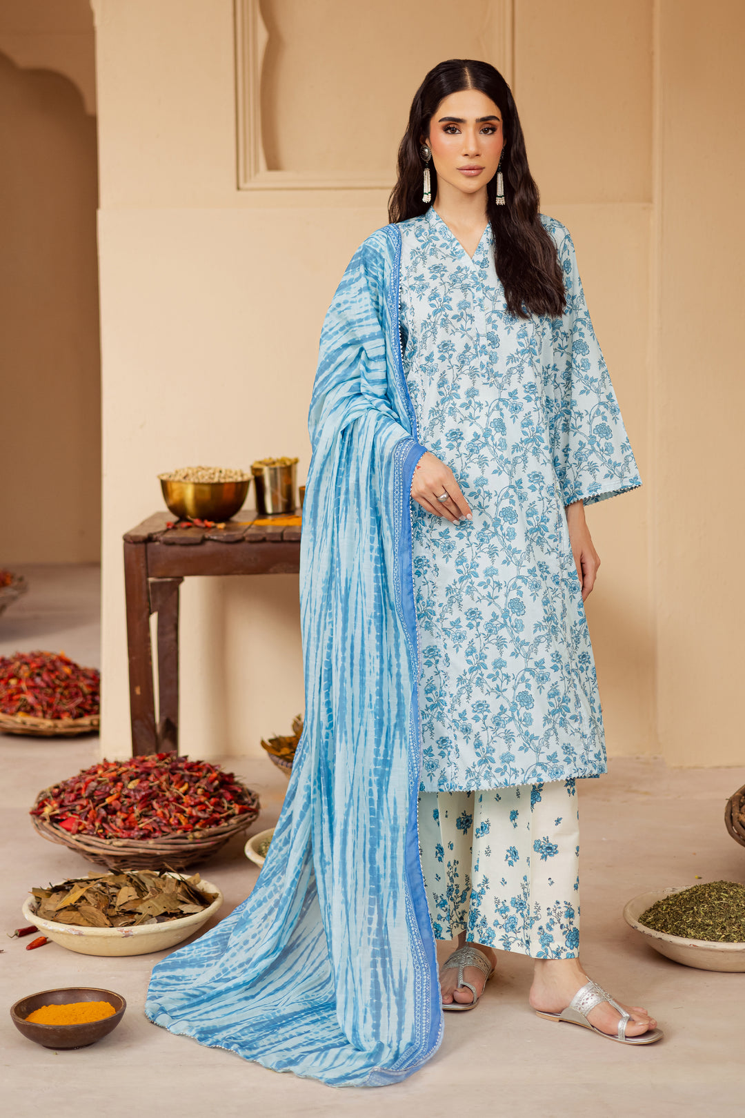 Crumble 3Pc - Festive Eid Prints
