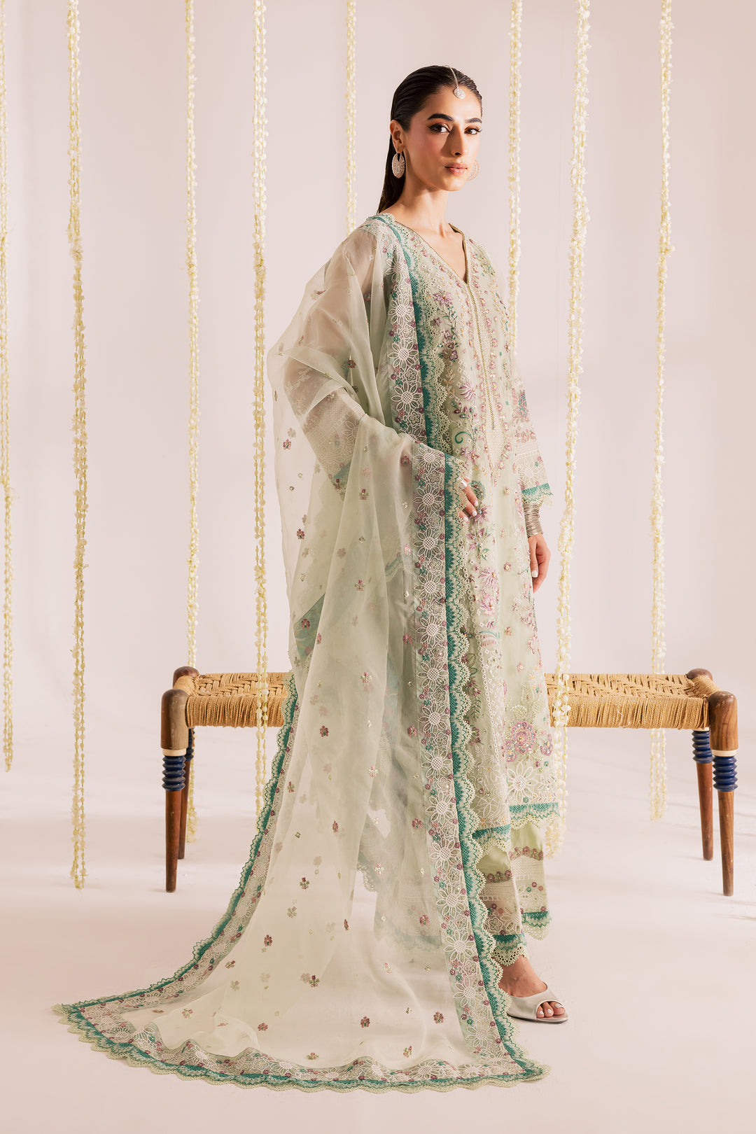Labeeba 3Pc - Festive Luxe Pret