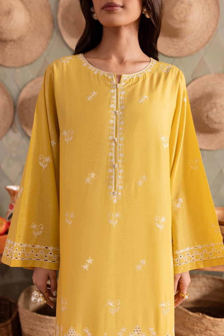 Mango 2Pc - Embroidered Lawn Dress