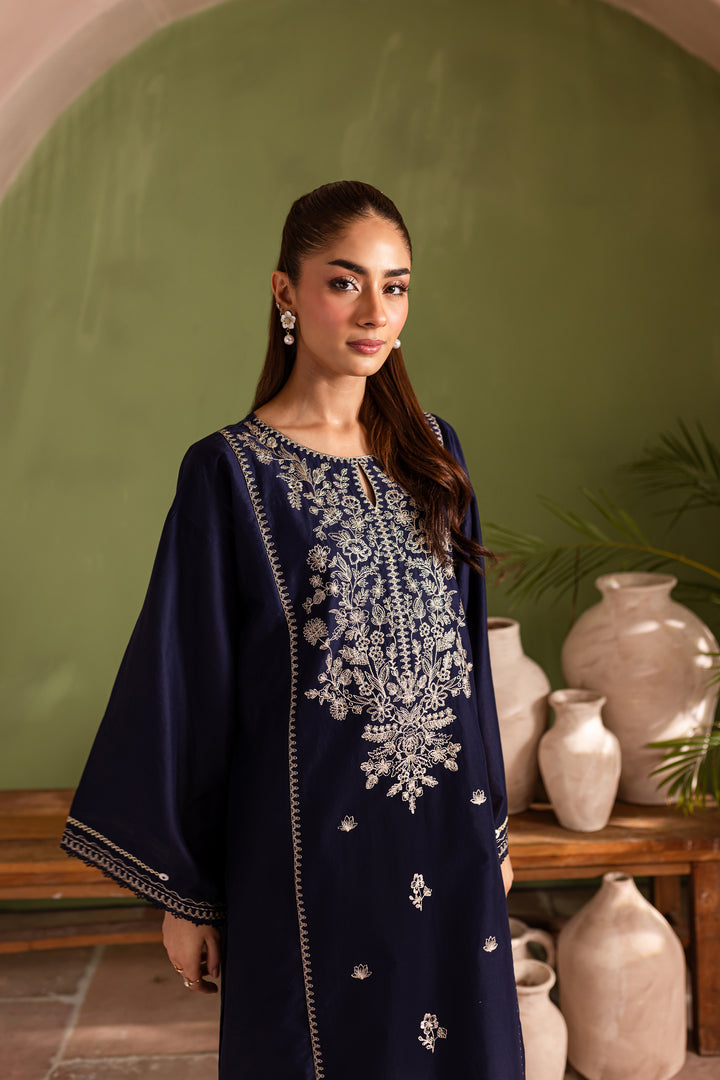 Elysium 2Pc - Embroidered Lawn Dress