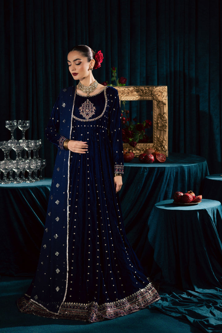 Azra 3Pc - Velvet Formal Dress