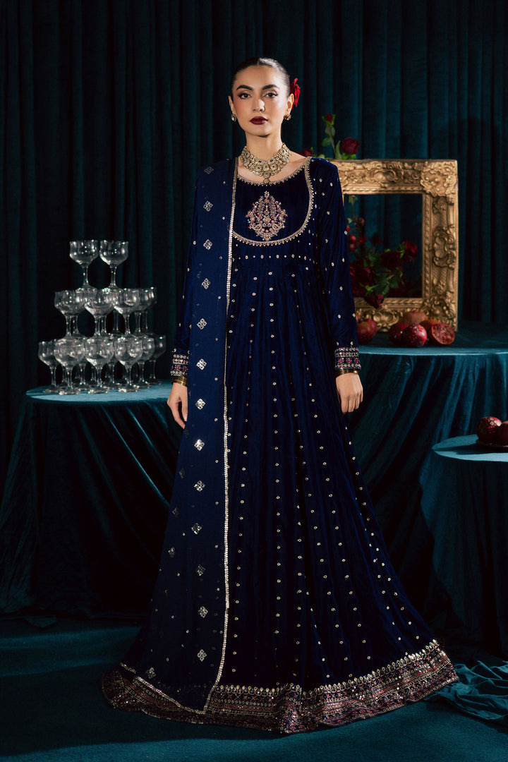 Azra 3Pc - Velvet Formal Dress