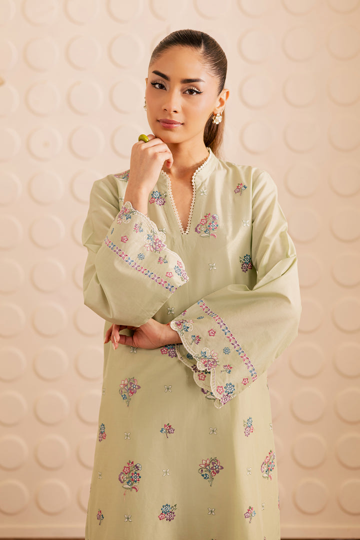 Sage Whisper 2pc - Embroidered Lawn Pret