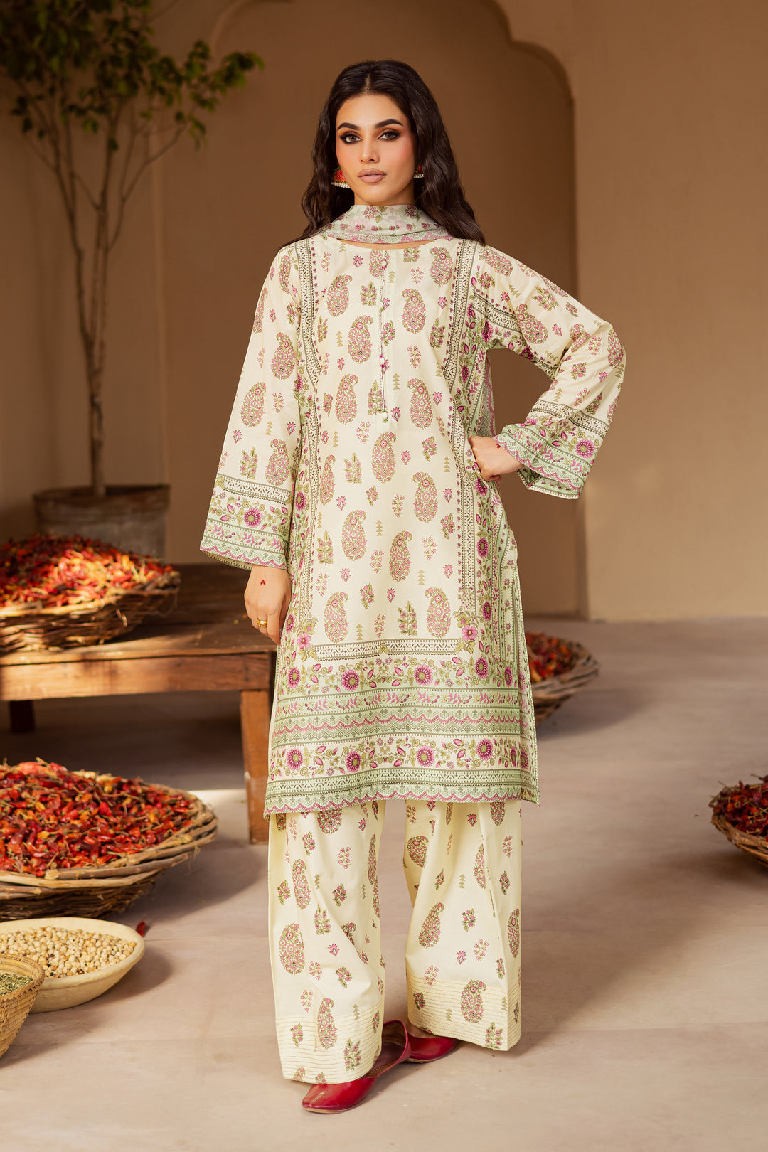 Kross 3Pc - Festive Eid Prints