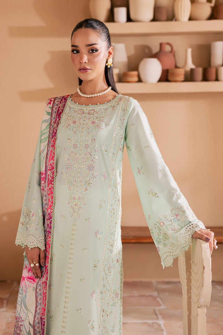 Miya 3Pc - Embroidered Lawn Dress
