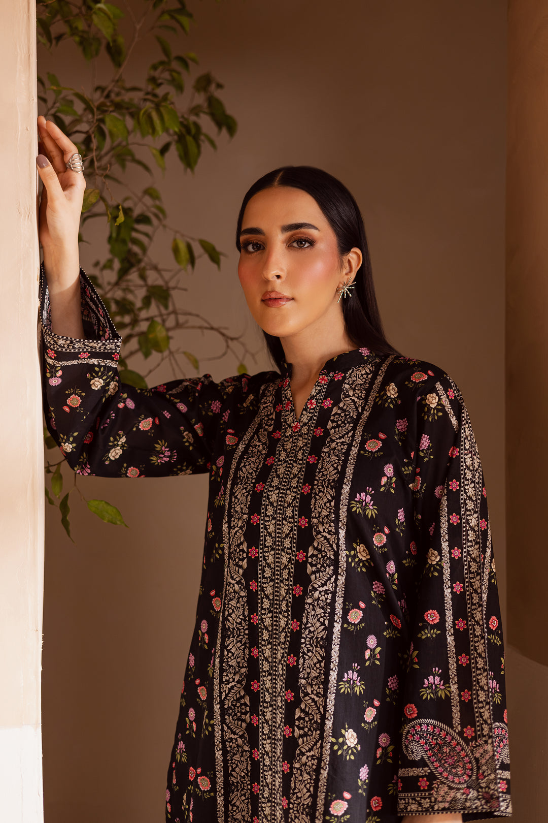 Zavi 2Pc - Printed Lawn Dress