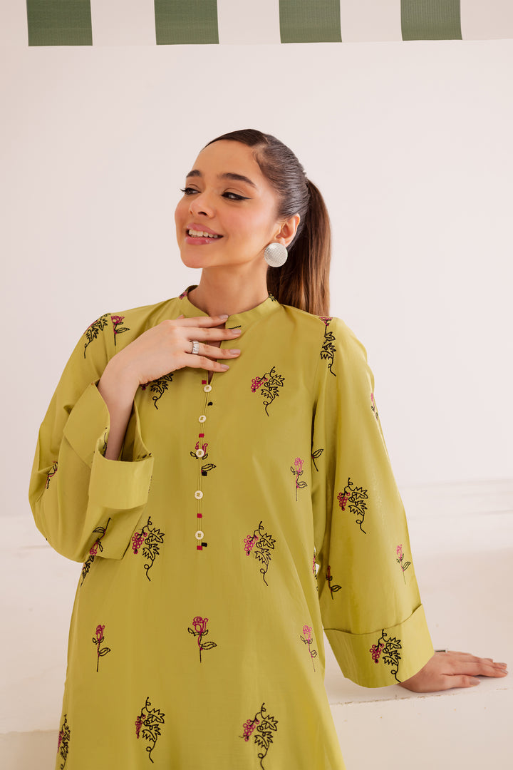Chloris 2Pc - Embroidered Casual Pret