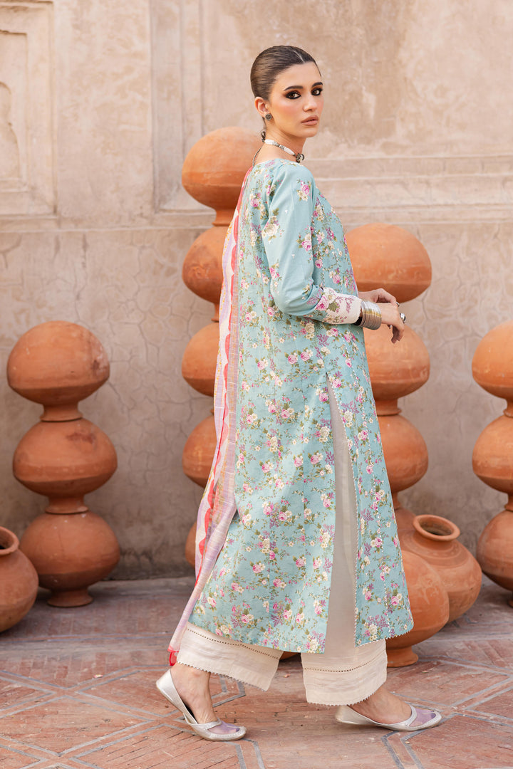 Maysa 3Pc- Printed Lawn Dress