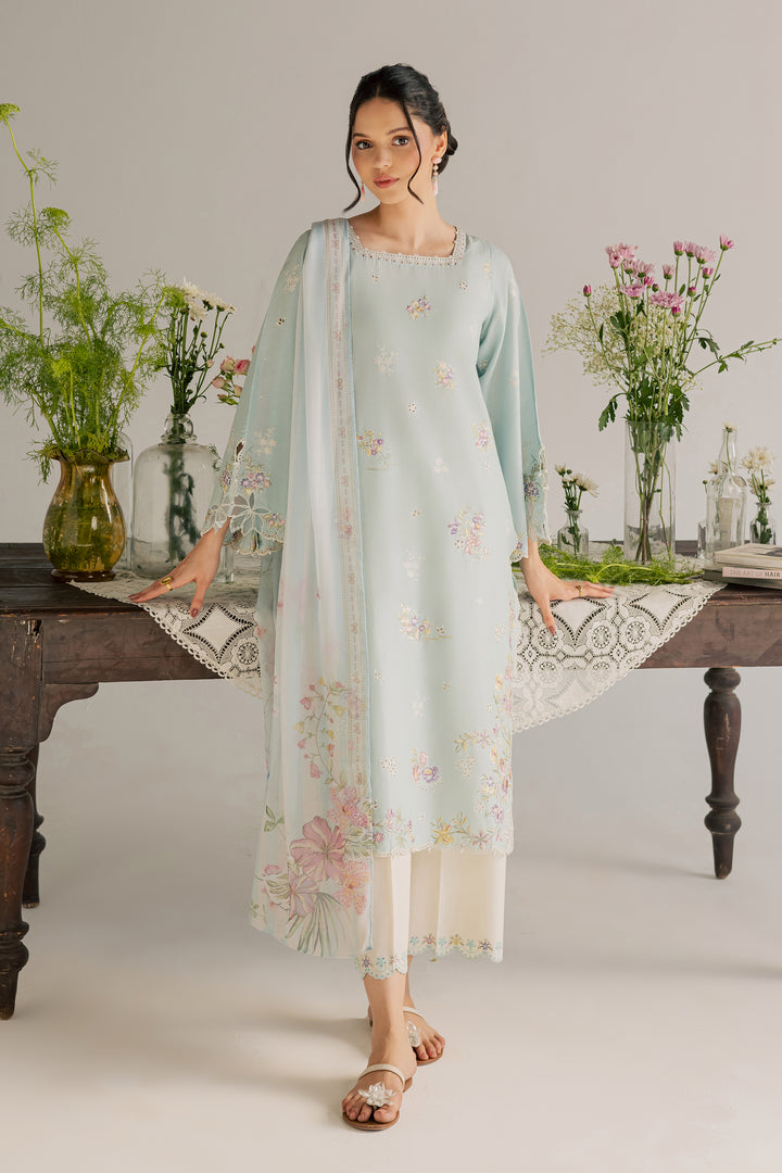 Jane 3Pc - Embroidered Lawn Dress